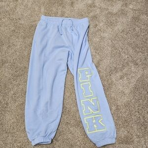 PINK Victoria's Secret Women Blue Sweatpants